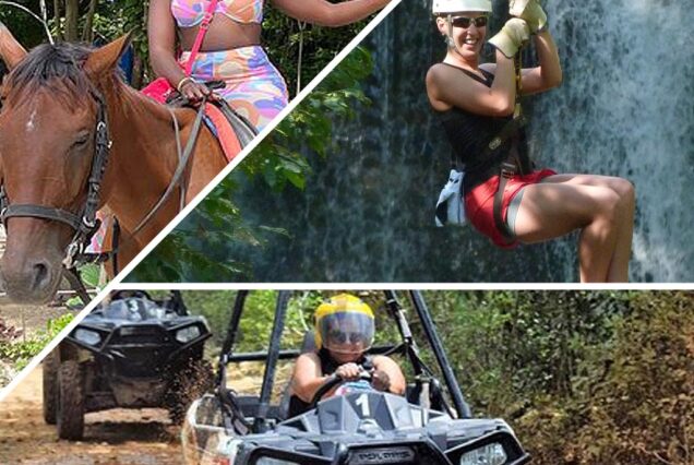 Ultimate Adventure Trio: ATV, Zip-Line & Horseback Riding Tour